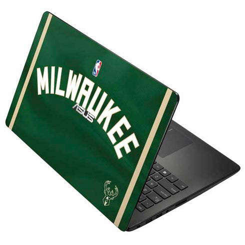 NBA Milwaukee Bucks Jersey Asus X502CA 15.6 Skin