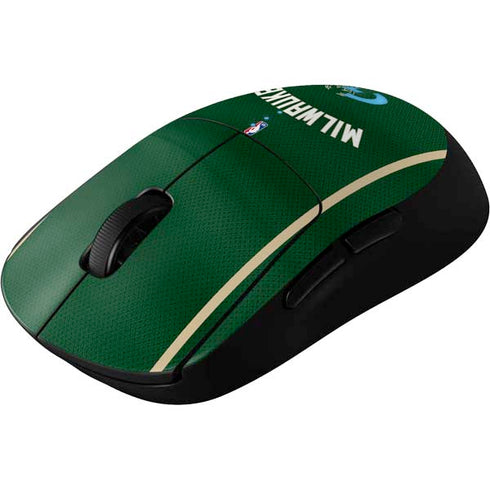 NBA Milwaukee Bucks Jersey G Pro Wireless Gaming Mouse Skin