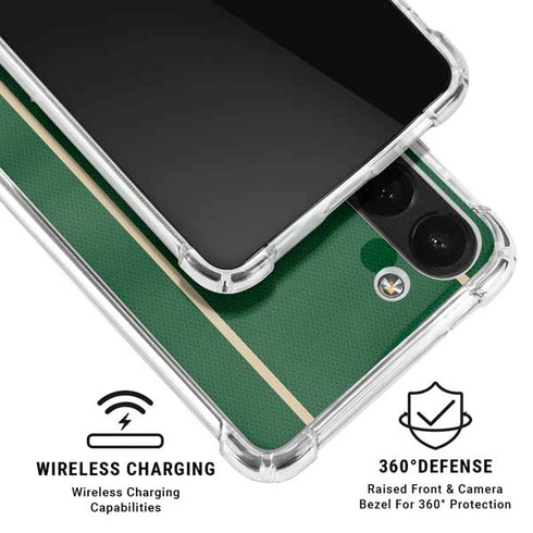 NBA Milwaukee Bucks Jersey Galaxy A13 5G Clear Case