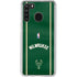 NBA Milwaukee Bucks Jersey Galaxy A21 Clear Case