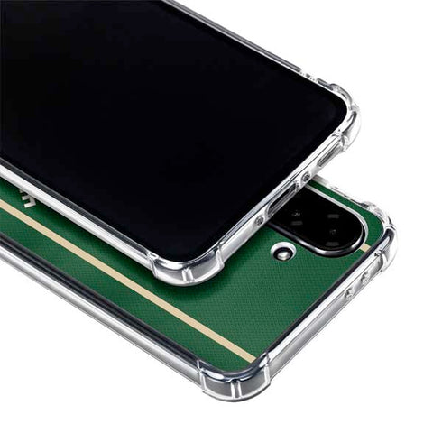 NBA Milwaukee Bucks Jersey Galaxy A36 5G Clear Case