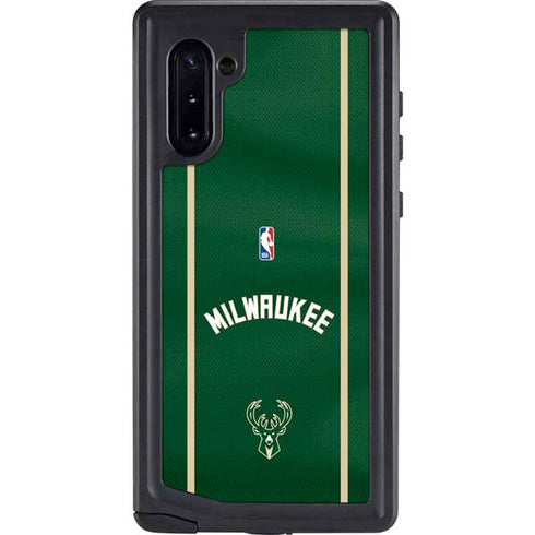 NBA Milwaukee Bucks Jersey Galaxy Cases