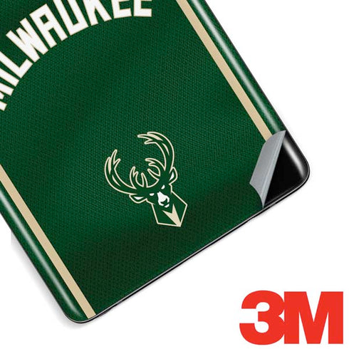 NBA Milwaukee Bucks Jersey Galaxy Note 8 Skin