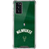 NBA Milwaukee Bucks Jersey Galaxy Note20 5G Clear Case