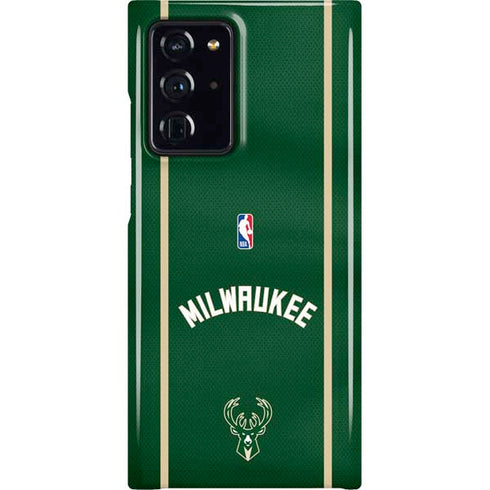 NBA Milwaukee Bucks Jersey Galaxy Note20 Ultra 5G Lite Case