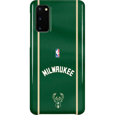NBA Milwaukee Bucks Jersey Galaxy S20 Lite Case