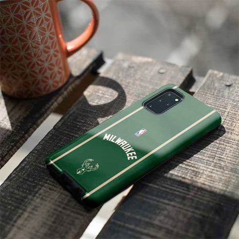 NBA Milwaukee Bucks Jersey Galaxy S20 Plus Pro Case