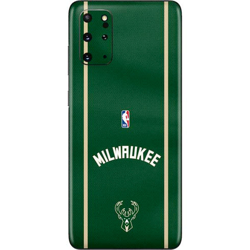 NBA Milwaukee Bucks Jersey Galaxy S20 Plus Skin