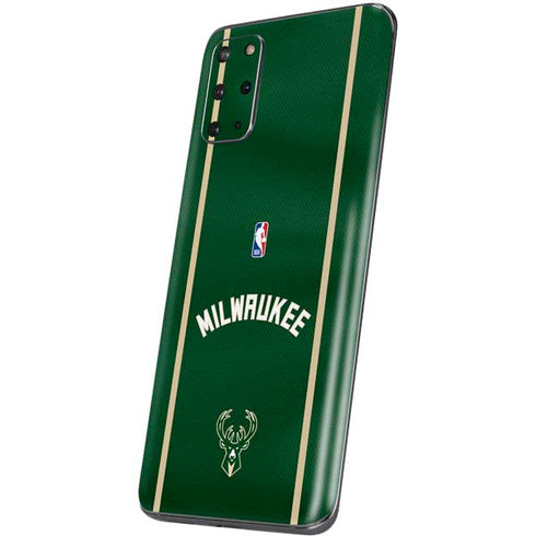 NBA Milwaukee Bucks Jersey Galaxy S20 Plus Skin