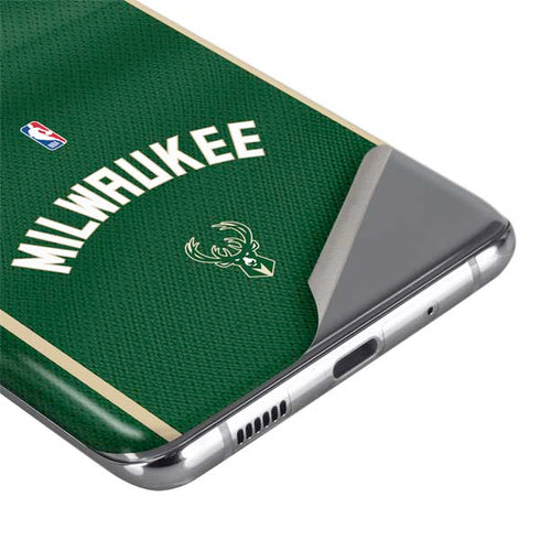 NBA Milwaukee Bucks Jersey Galaxy S20 Ultra 5G Skin