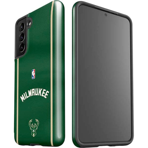 NBA Milwaukee Bucks Jersey Galaxy S21 5G Pro Case