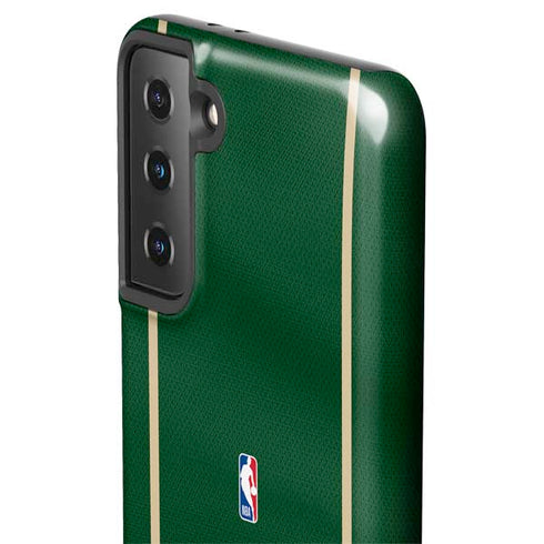 NBA Milwaukee Bucks Jersey Galaxy S21 FE Pro Case