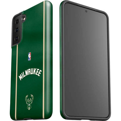 NBA Milwaukee Bucks Jersey Galaxy S21 Plus 5G Pro Case