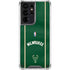 NBA Milwaukee Bucks Jersey Galaxy S21 Ultra 5G Clear Case