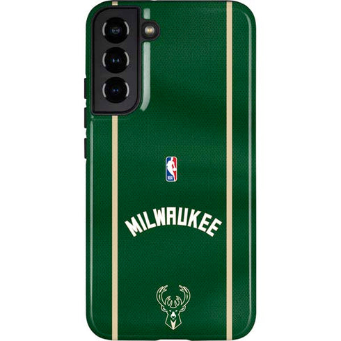 NBA Milwaukee Bucks Jersey Galaxy S22 Plus Pro Case