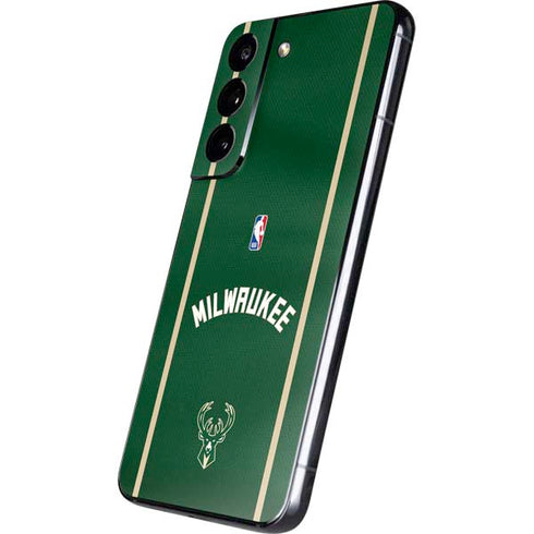 NBA Milwaukee Bucks Jersey Galaxy S22 Skin
