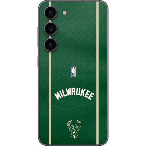 NBA Milwaukee Bucks Jersey Galaxy S23 Skin