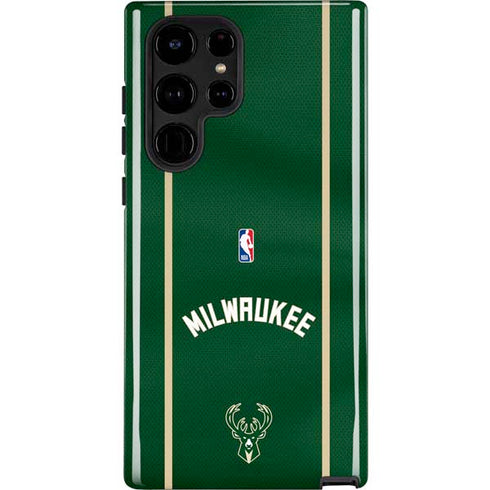 NBA Milwaukee Bucks Jersey Galaxy S23 Ultra Pro Case