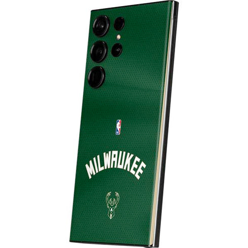 NBA Milwaukee Bucks Jersey Galaxy S23 Ultra Skin