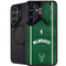 NBA Milwaukee Bucks Jersey Galaxy S24 Kickstand Case