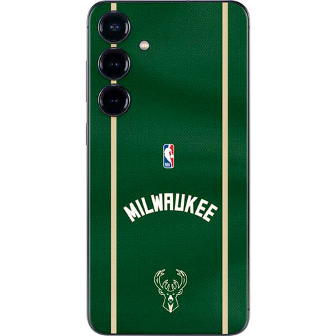 NBA Milwaukee Bucks Jersey Galaxy S24 Plus Skin