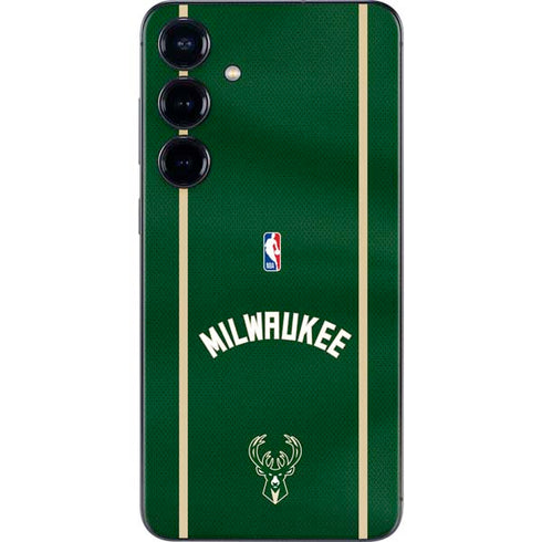 NBA Milwaukee Bucks Jersey Galaxy S24 Skin