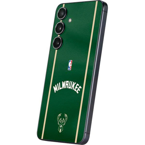 NBA Milwaukee Bucks Jersey Galaxy S24 Skin