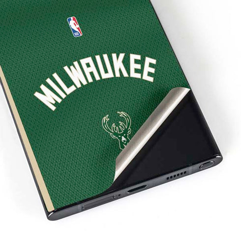 NBA Milwaukee Bucks Jersey Galaxy S24 Ultra Skin