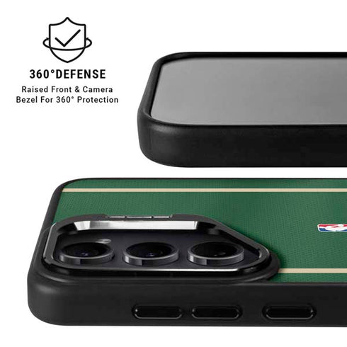 NBA Milwaukee Bucks Jersey Galaxy S25 Kickstand Case