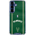 NBA Milwaukee Bucks Jersey Galaxy S25 Plus Clear Case
