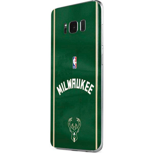 NBA Milwaukee Bucks Jersey Galaxy S8 Skin