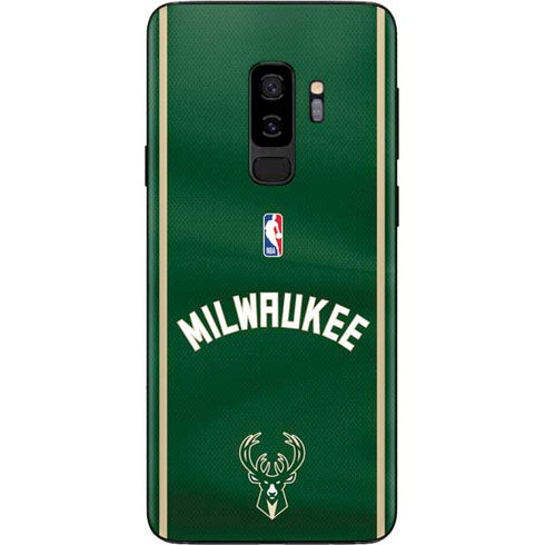 NBA Milwaukee Bucks Jersey Galaxy S9 Plus Skin