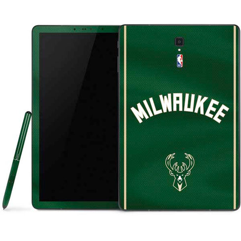 NBA Milwaukee Bucks Jersey Samsung Galaxy Tab Skin