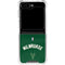 NBA Milwaukee Bucks Jersey Galaxy Z Flip5 5G Clear Case