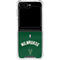 NBA Milwaukee Bucks Jersey Galaxy Z Flip6 Clear Case