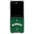 NBA Milwaukee Bucks Jersey Galaxy Z Flip6 Clear Case