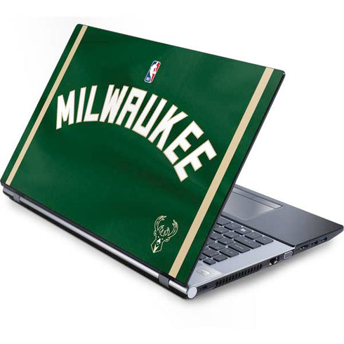 NBA Milwaukee Bucks Jersey Generic Laptop Skin