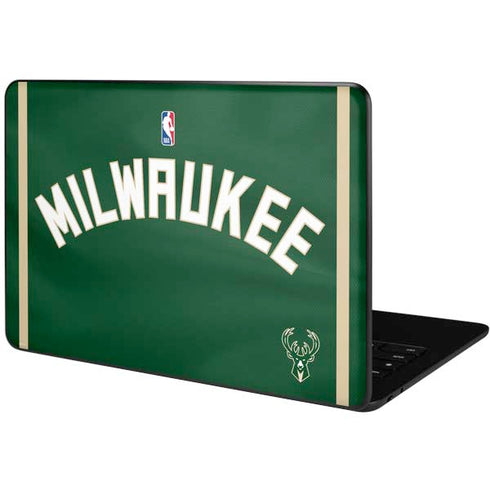 NBA Milwaukee Bucks Jersey Google Pixelbook Go Skin