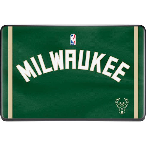 NBA Milwaukee Bucks Jersey Google Pixelbook Go Skin
