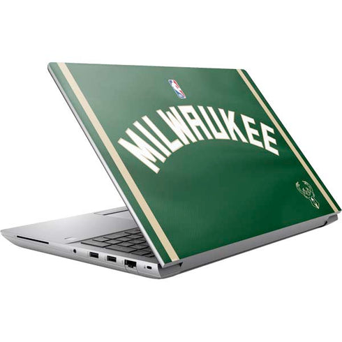 NBA Milwaukee Bucks Jersey HP ZBook Fury 16 G10 Skin