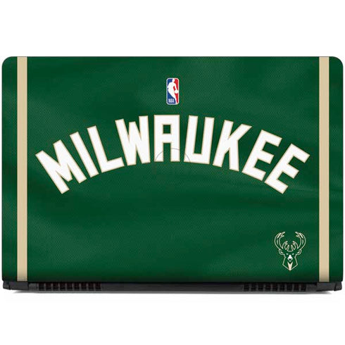 NBA Milwaukee Bucks Jersey Dell Inspiron Skin