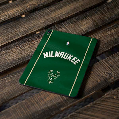 NBA Milwaukee Bucks Jersey Apple iPad Pro Skin