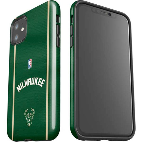 NBA Milwaukee Bucks Jersey iPhone 11 Impact Case