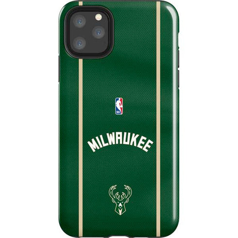 NBA Milwaukee Bucks Jersey iPhone 11 Pro Max Impact Case