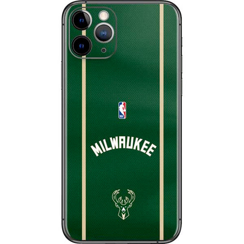 NBA Milwaukee Bucks Jersey iPhone 11 Pro Skin