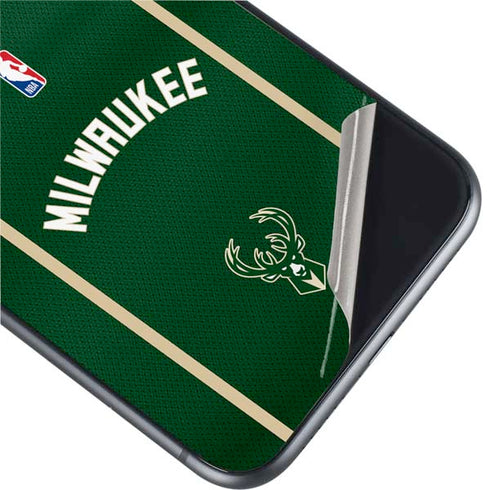 NBA Milwaukee Bucks Jersey iPhone 11 Skin