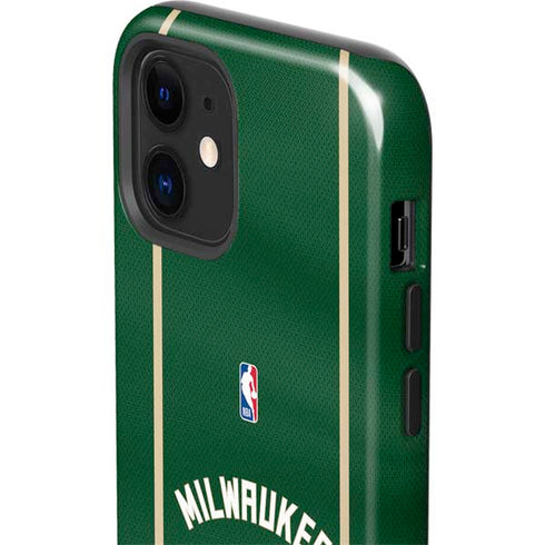 NBA Milwaukee Bucks Jersey iPhone 12 Impact Case