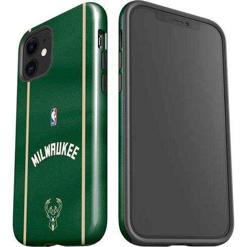 NBA Milwaukee Bucks Jersey iPhone 12 Impact Case