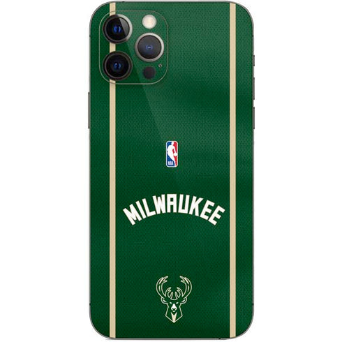 NBA Milwaukee Bucks Jersey iPhone 12 Pro Skin