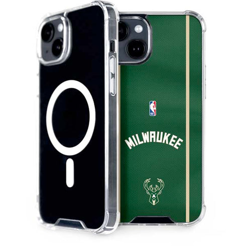 NBA Milwaukee Bucks Jersey iPhone 13 MagSafe Case